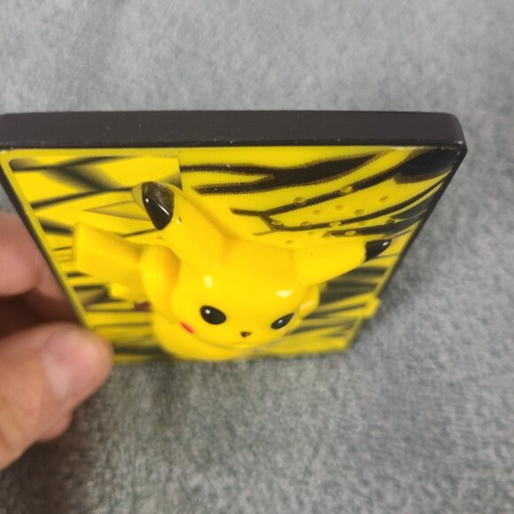 2000‎ Pikachu 4" Burger King  Action Figure Card  Nintendo Pokemon - Picture 6 of 6